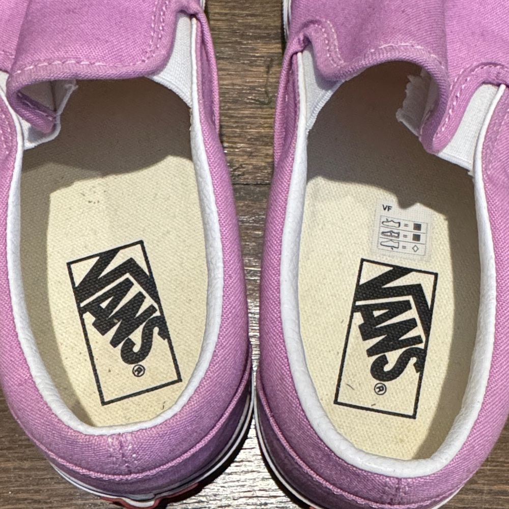 Vans Lavender Slip-On Sneakers - Picture 4 of 5